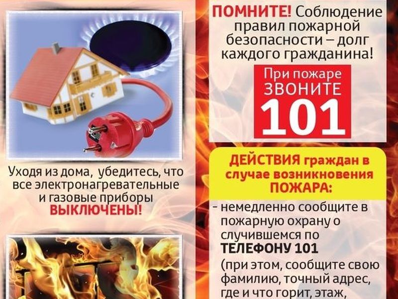 Соблюдение пожарной безопасности - долг каждого гражданина!.