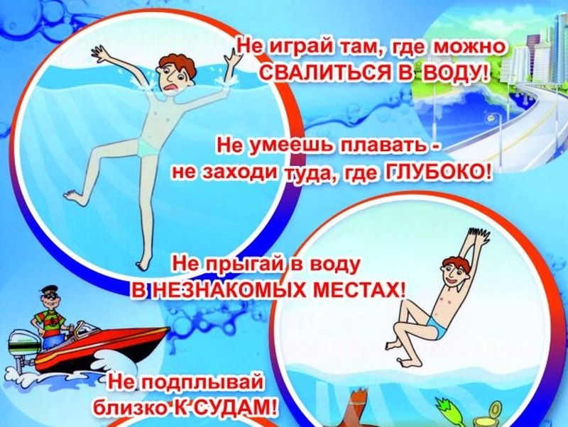 Памятка. Поведение на воде.
