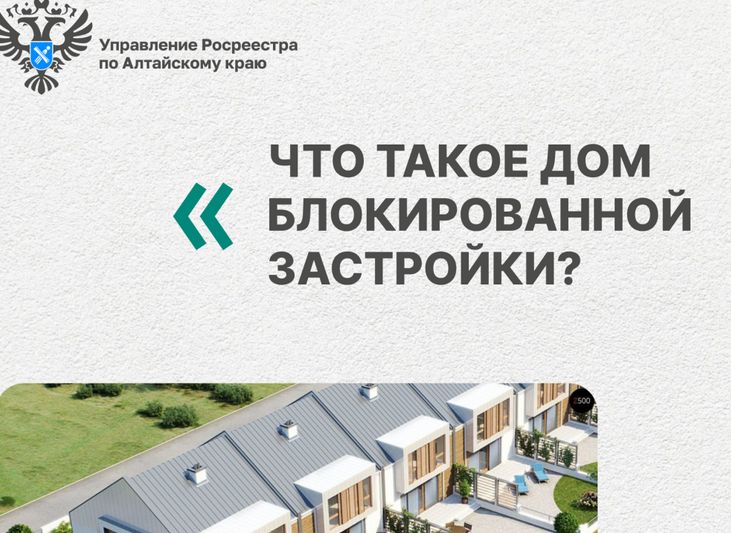 Дом блокированной застройки.